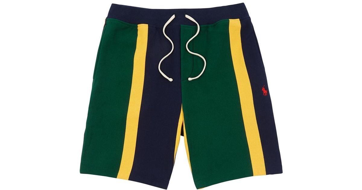 Polo Ralph Lauren Striped Cotton-blend Shorts for Men | Lyst