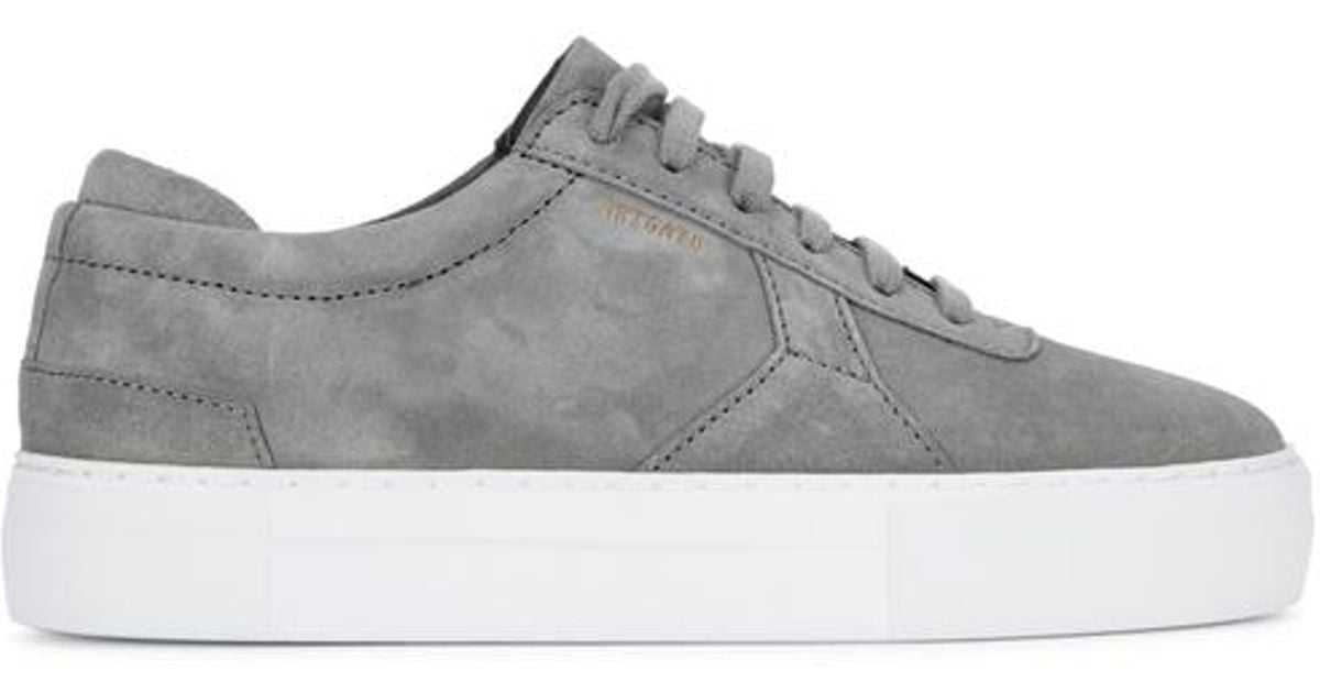 grey flatform trainers