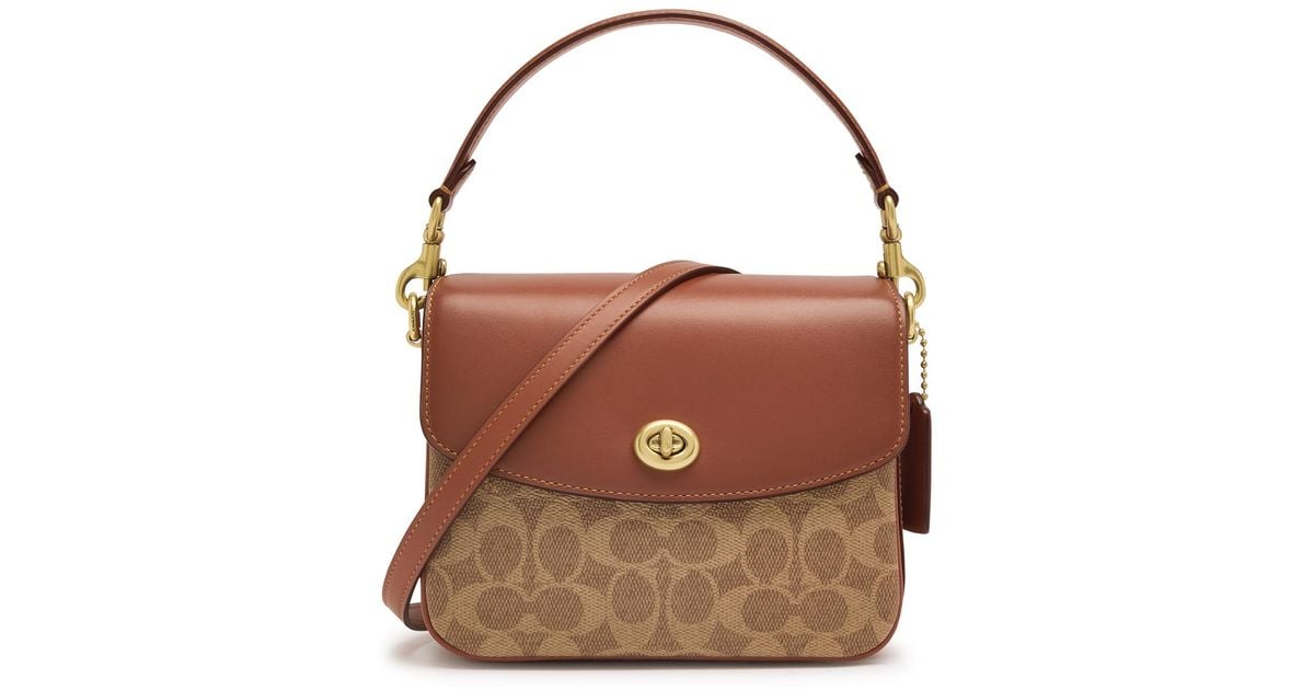COACH Cassie 19 Canvas Crossbody Bag in Brown Lyst UK