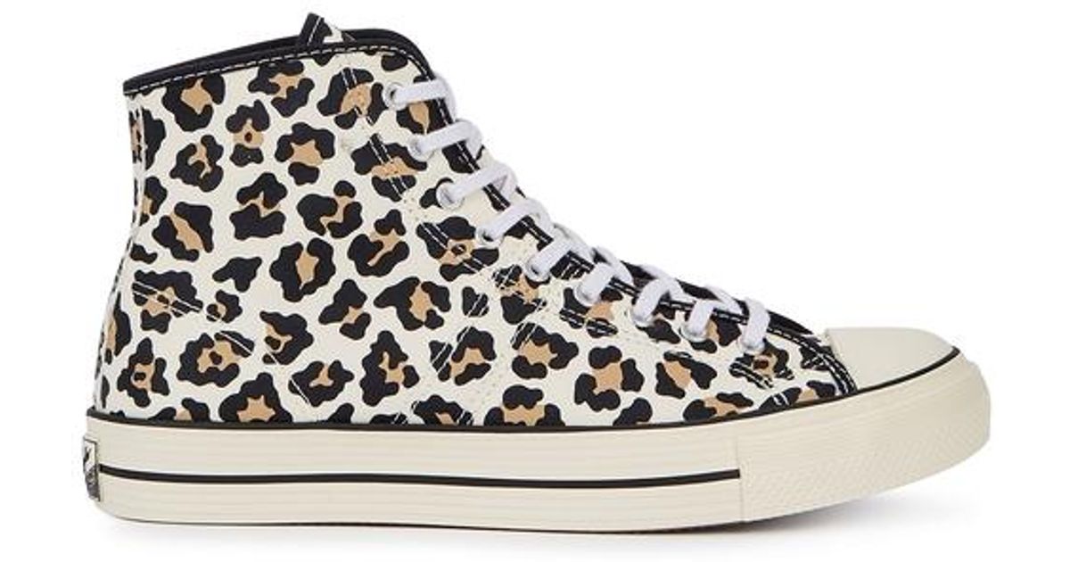 converse lucky star leopard