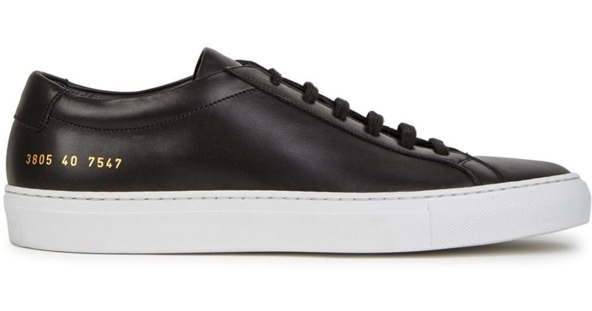 common projects achilles lux nubuck sneakers