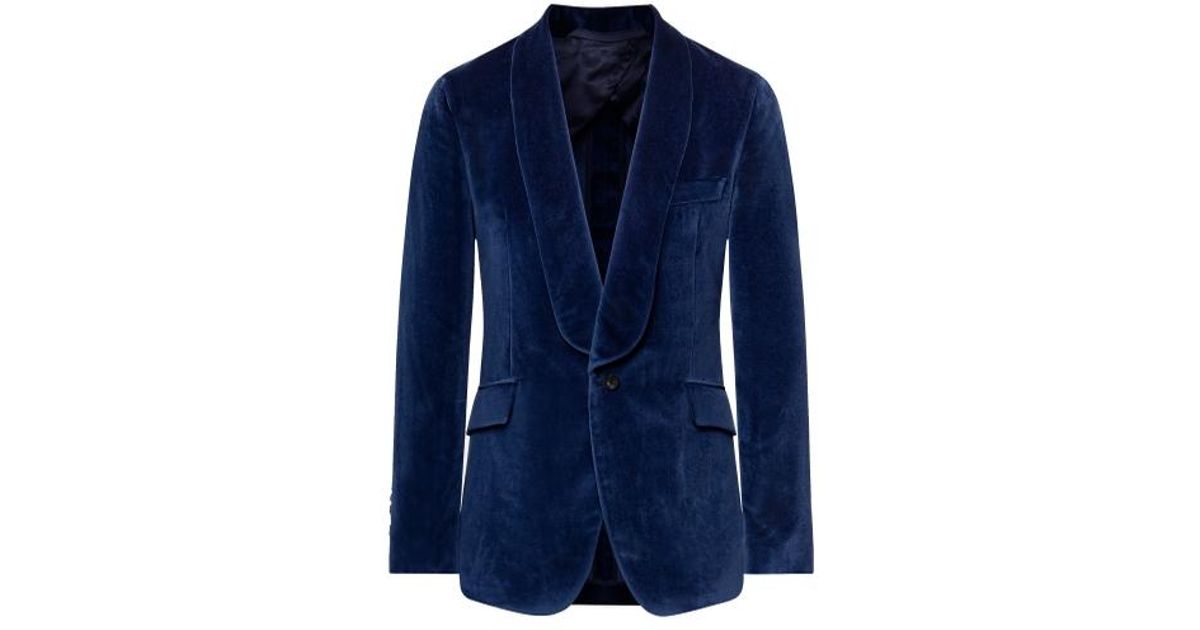 Hackett top velvet jacket