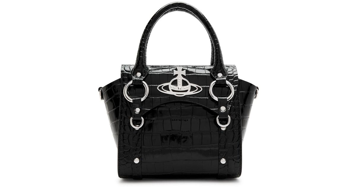 ◆Vivienne Westwood◆BETTY SMALL バッグ Vivienne Westwood Betty Small Croc-Effect Leather Bag