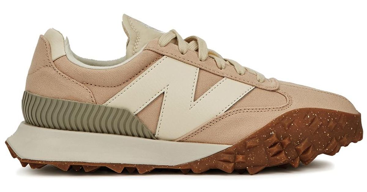 New Balance Xc72 Panelled Canvas Sneakers in Peach (Brown) Lyst UK