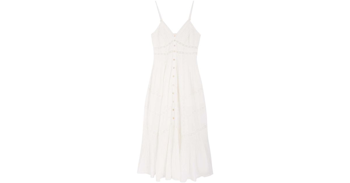 Esilda Cotton Dress in True White