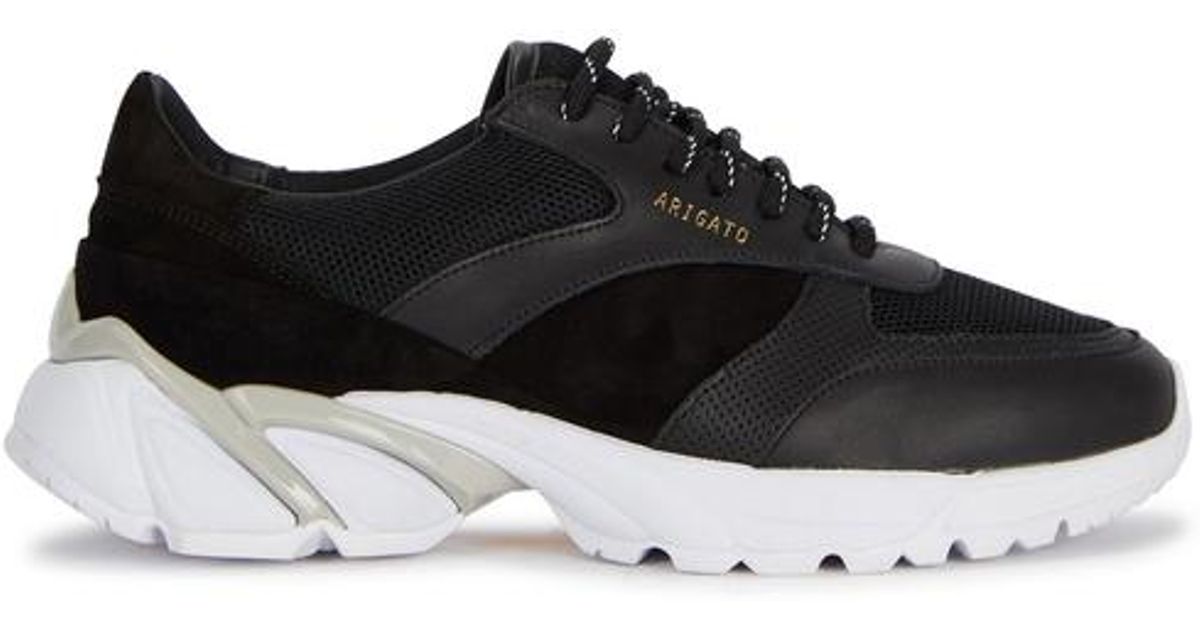 axel arigato tech runner black