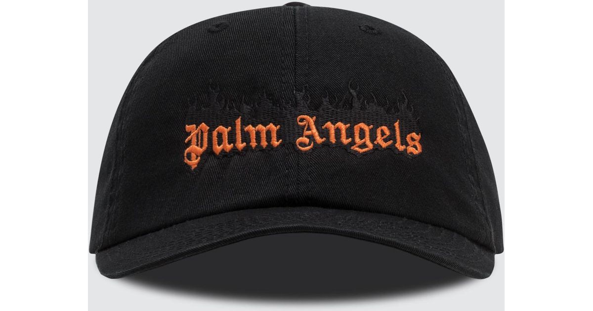 palm angels hat orange