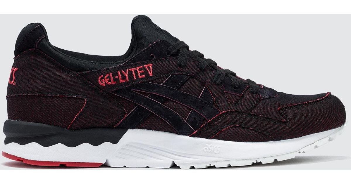 Asics Leather Gel Lyte V Japanese Denim Pack In Black Denim Black For Men Lyst Asics Leather Gel Lyte V Japanese Denim Pack In Black Denim Black For Men Lyst