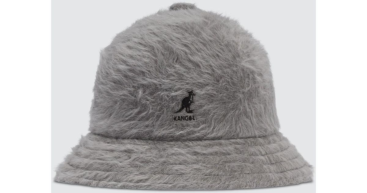 kangol white fur hat