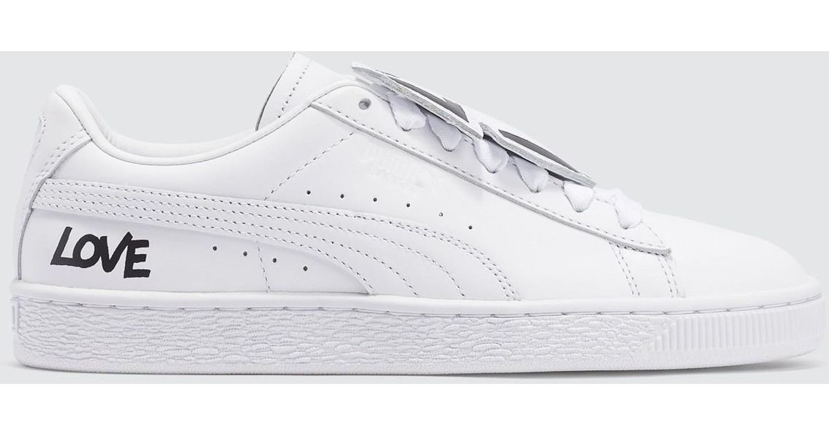 puma basket badge sneaker