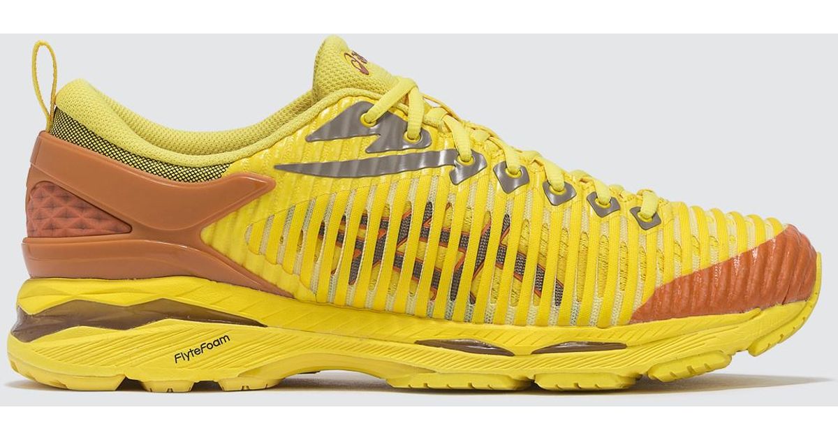 asics kiko kostadinov yellow