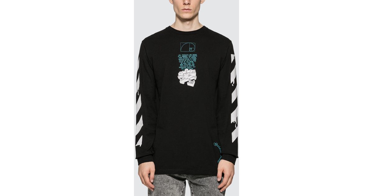 OUTLET 包装 即日発送 代引無料 OFF-WHITE drippgng arrows ロンt