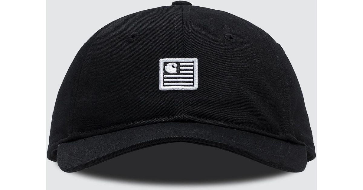 carhartt wip logo 6 panel cap