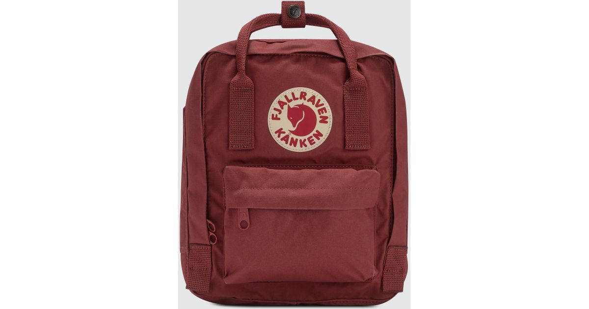 acne studio x fjällräven kånken clutch