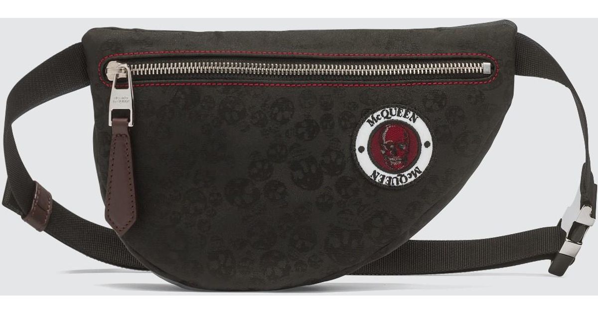 skull bum bag