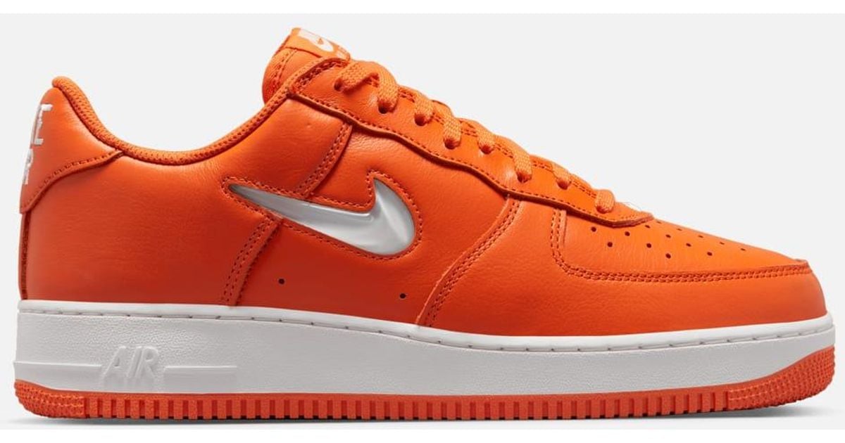 mens orange air force 1