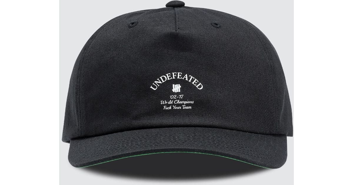 undefeated baseball cap