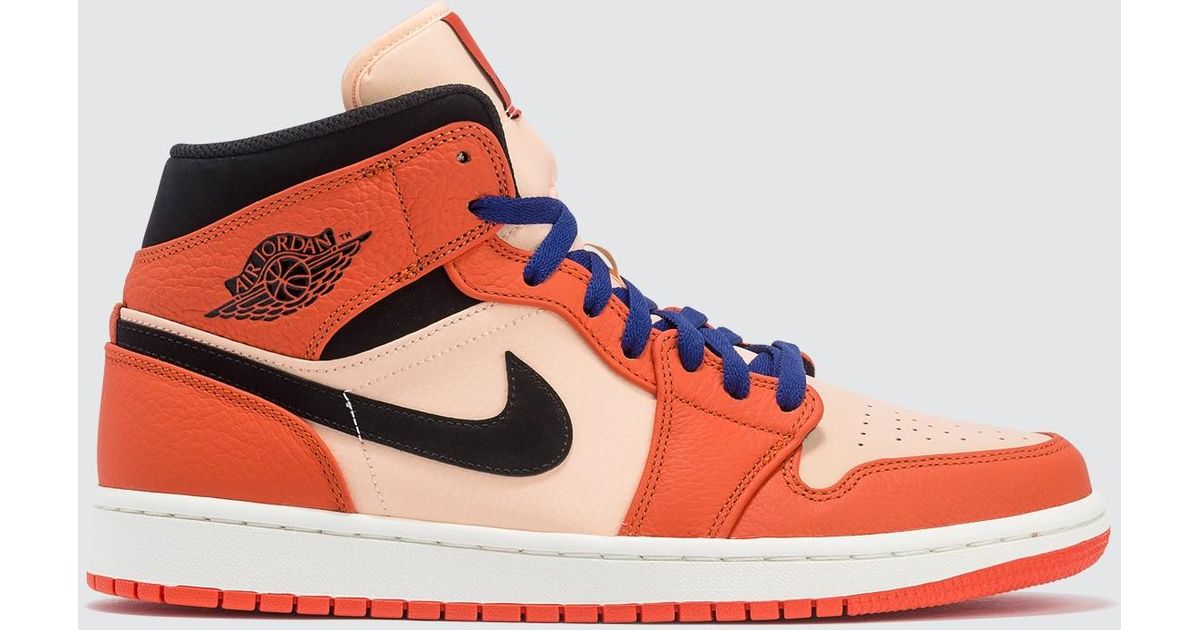 nike orange jordan 1