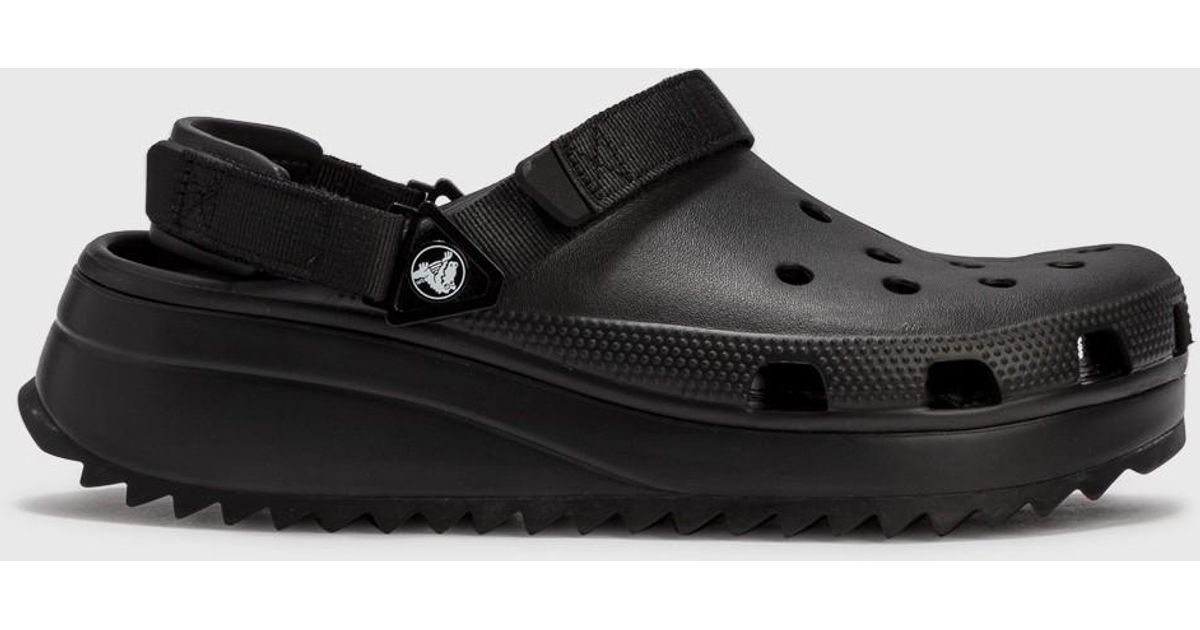 Crocs™ Classic Hiker Clog in Black for Men | Lyst UK