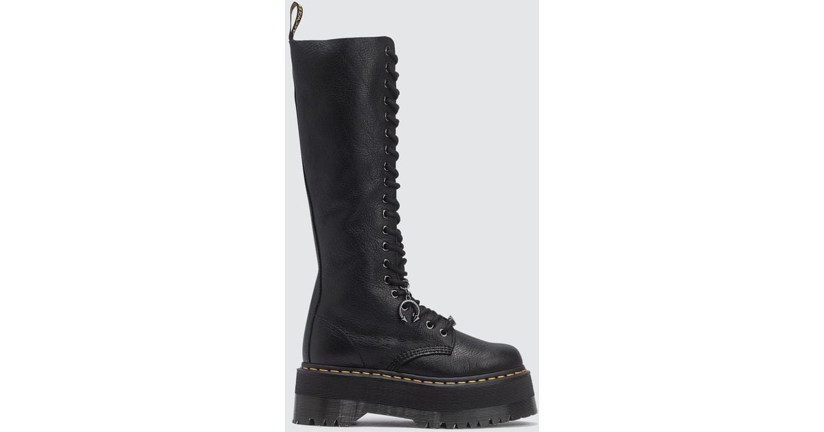 Dr. Martens Leather Dolls Kill X 1b60 Max Dk Platform Boots in Black Lyst