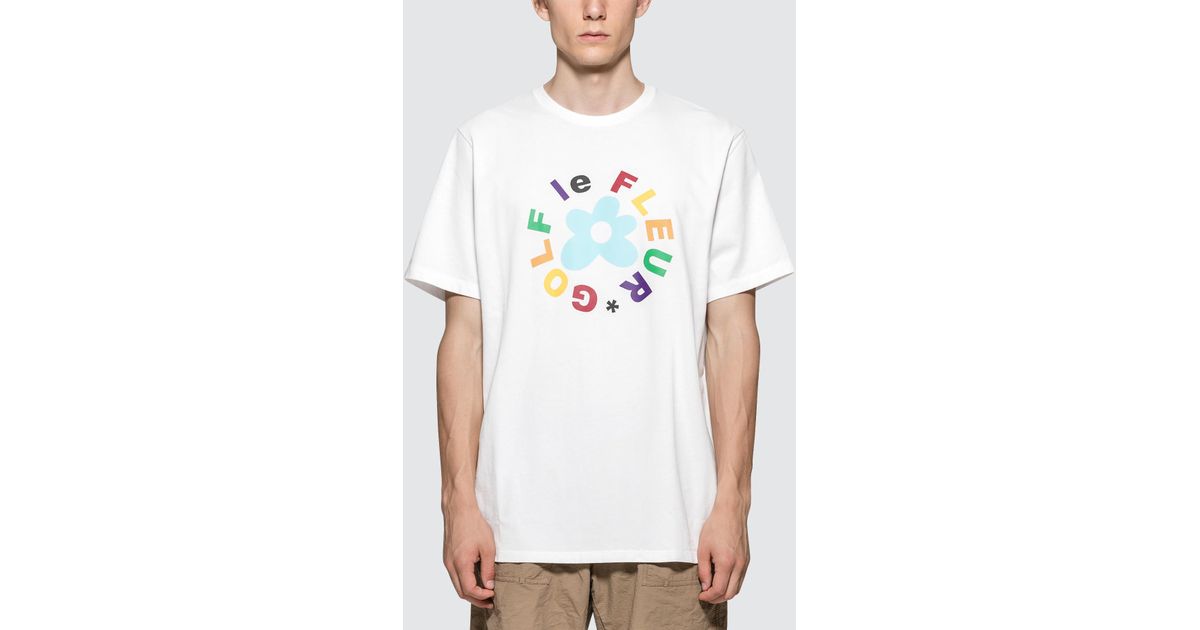 golf le fleur white tee