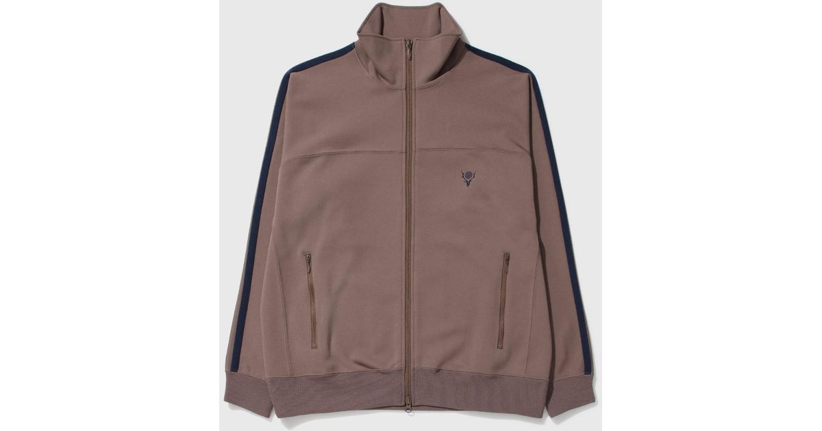 South2 West8 Trainer Jacket in Brown for Men | Lyst Canada
