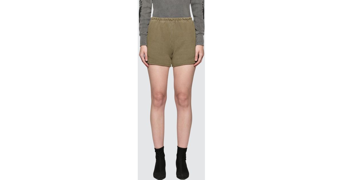 yeezy shorts womens