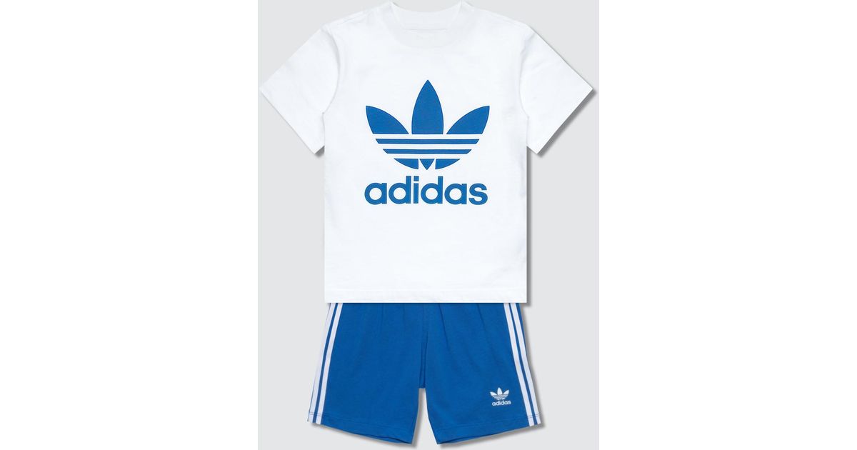 adidas shorts and t shirt set