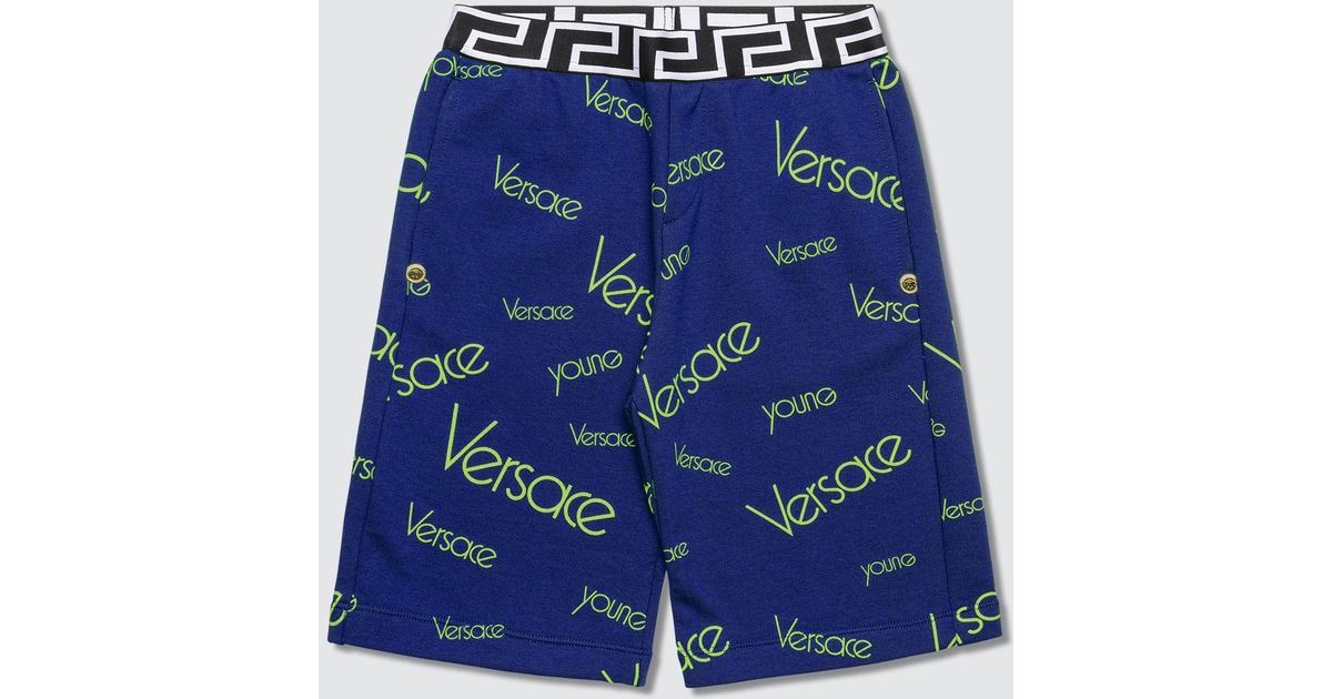 versace sweat shorts