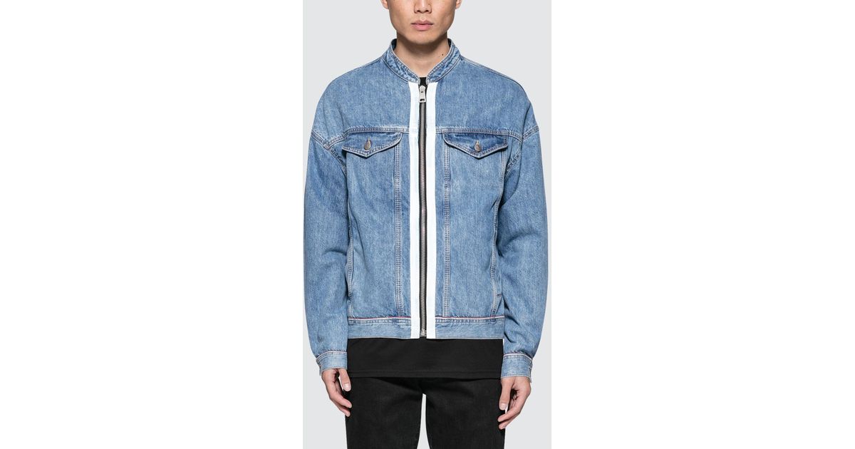 represent selvedge denim jacket