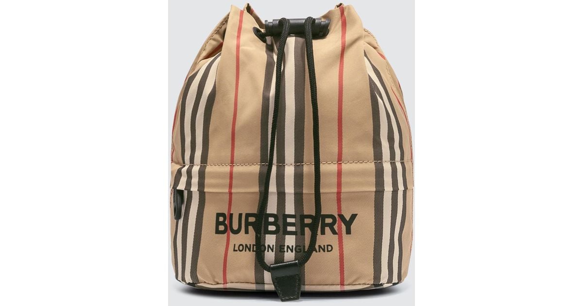 burberry nylon drawcord pouch