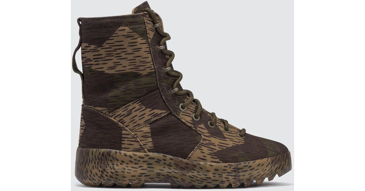 yeezy washed canvas boot