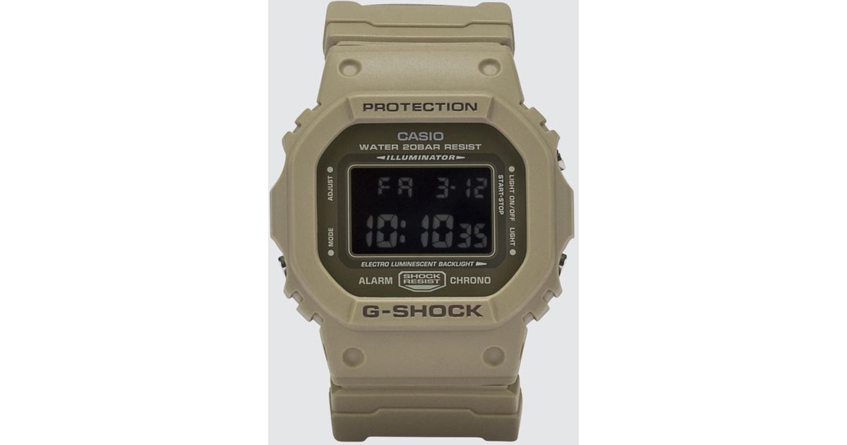 casio g shock beige