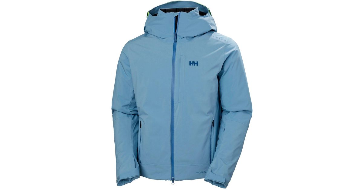 Helly Hansen Men's Swift Infinity Insulated Ski Jacket Mens in Blue for