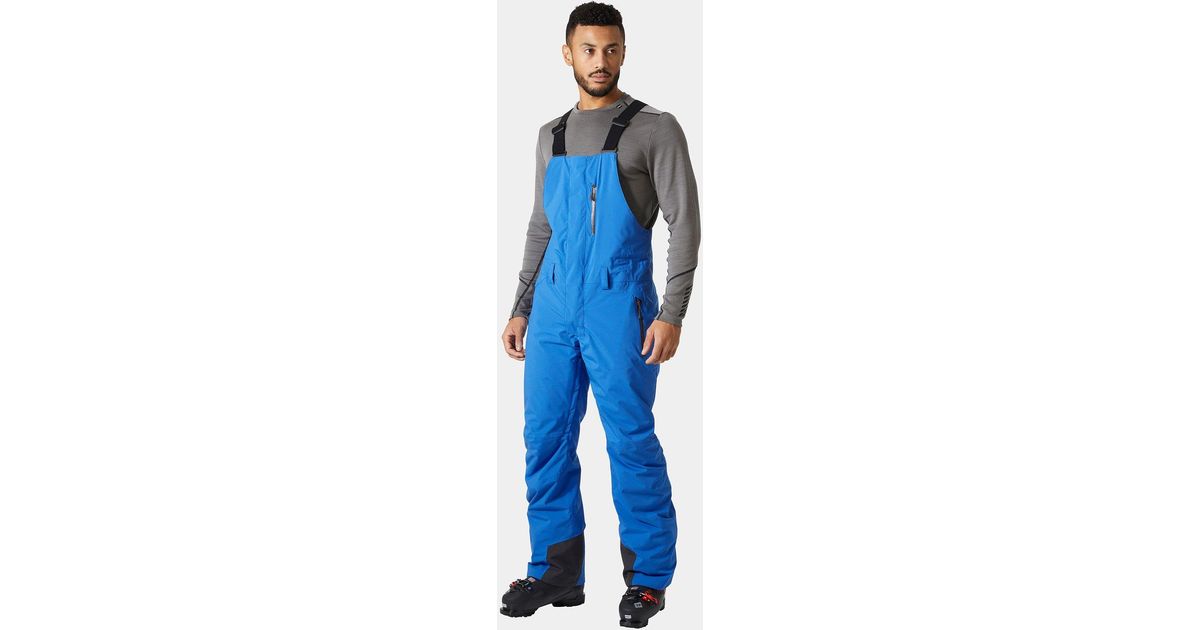Helly Hansen Legendary Insulated Ski Bib Pants Blue for Men Lyst