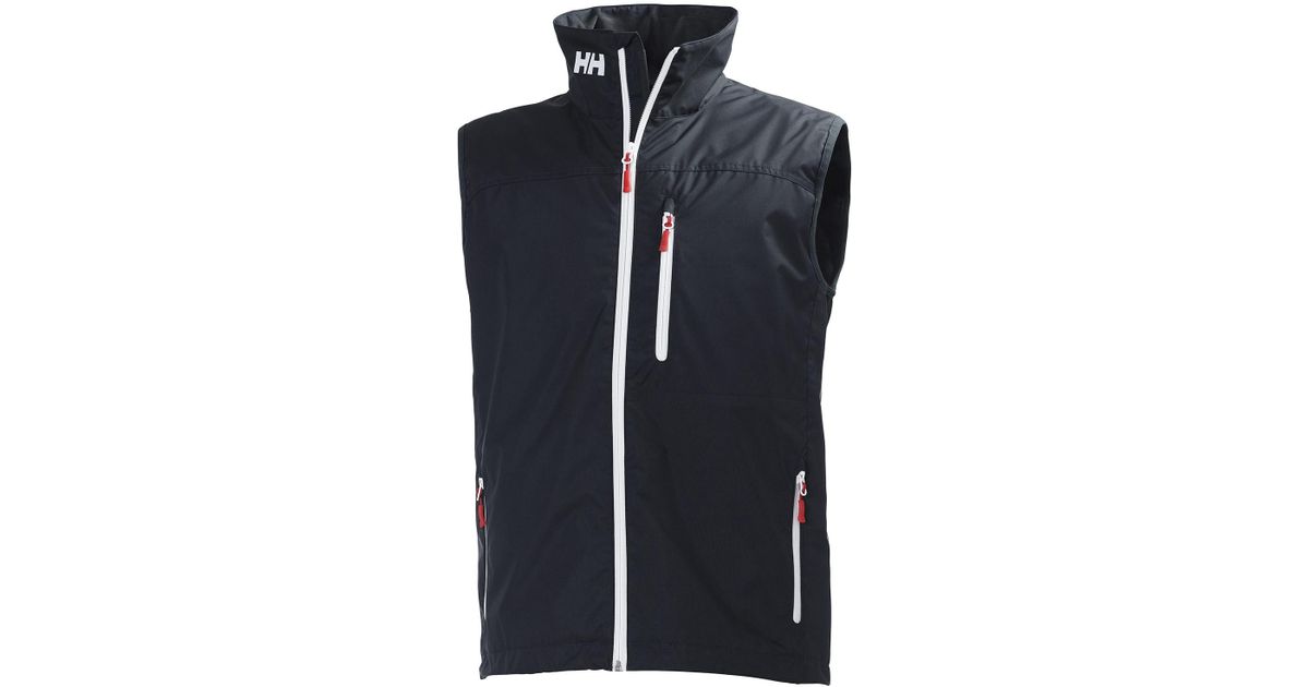 Helly Hansen Crew Vest Sailing Jacket Navy in Navy Blue (Blue) for Men