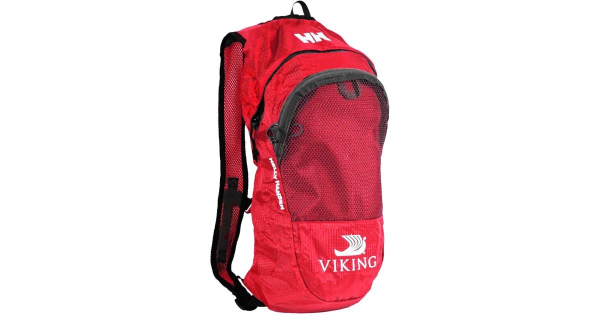 Helly Hansen Viking Cruises Packable Backpack in Red for Men | Lyst