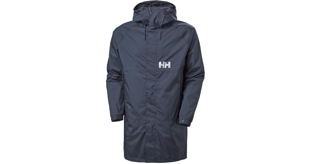 Helly Hansen Active Long Coat Xxl in Navy (Blue) for Men Lyst