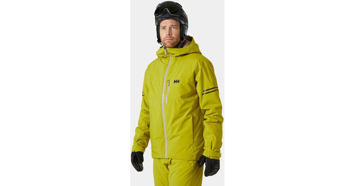 Helly Hansen 'Swift Team Insulated Ski Jacket in Green for Men