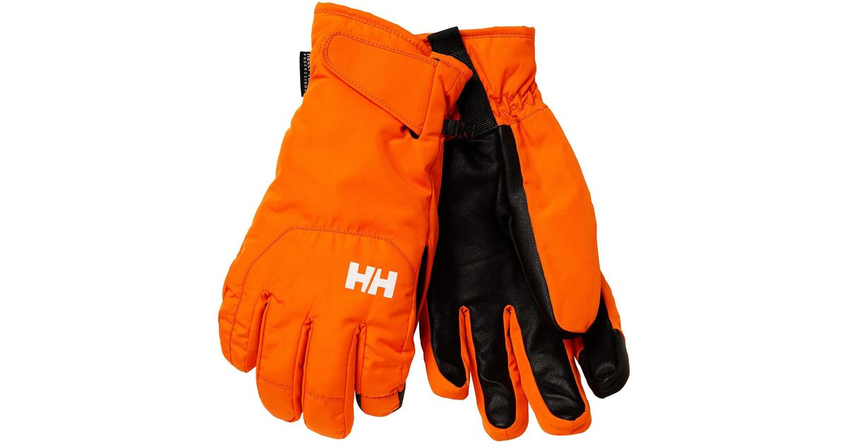 Helly Hansen Swift Ht Glove in Orange - Lyst