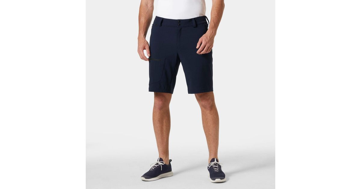 Helly Hansen Hp Race Softshell Cargo Shorts Navy in Blue for Men