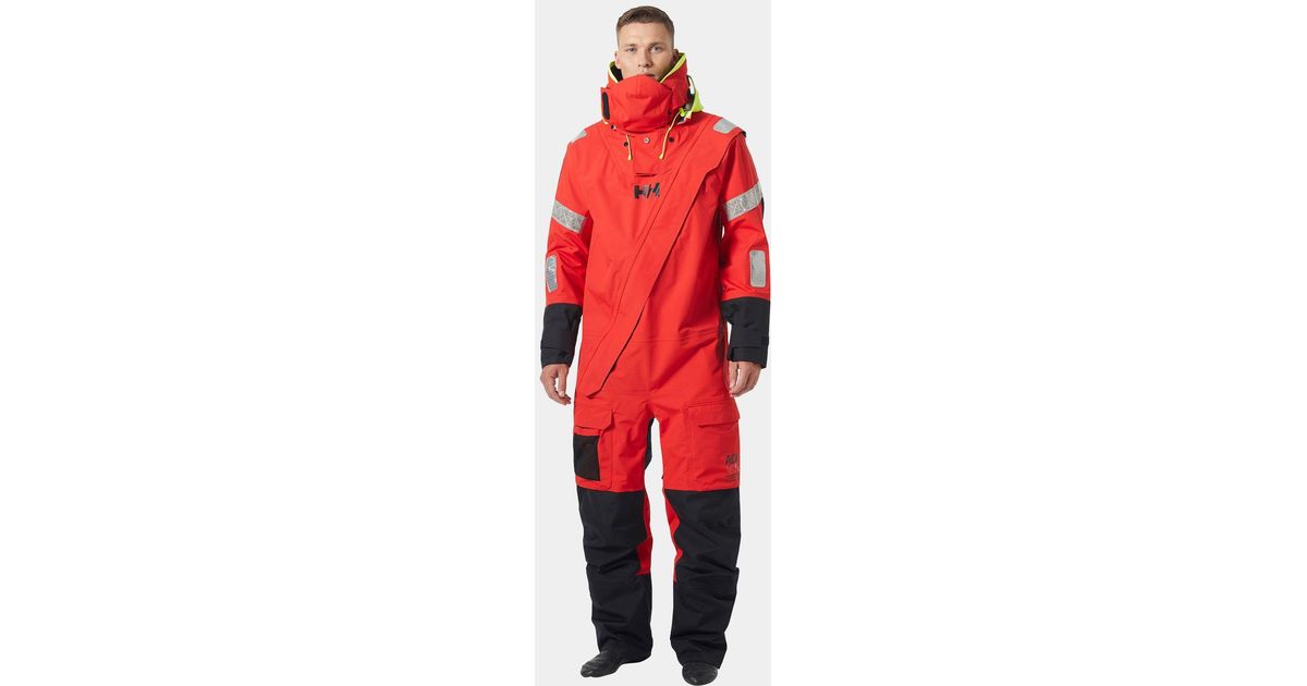 Helly Hansen Aegir Ocean Dry Anzug – Wasserdicht, Atmungsaktiv, Für Segler & Wassersport