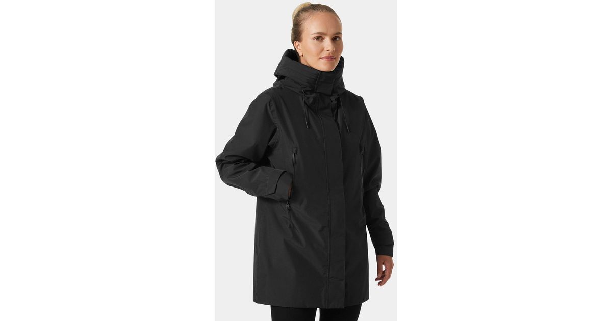 Helly Hansen Urb Lab Rain Jacket in Black | Lyst