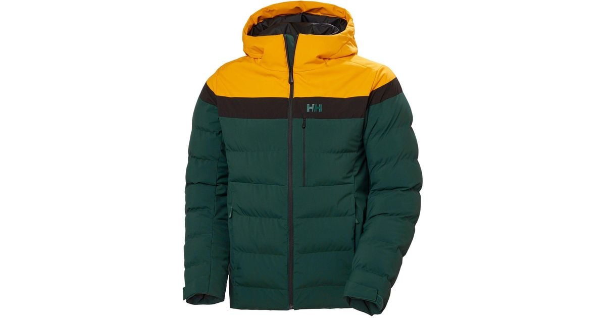 Helly Hansen Bossanova Puffy Ski Jacket L in Green for Men Lyst