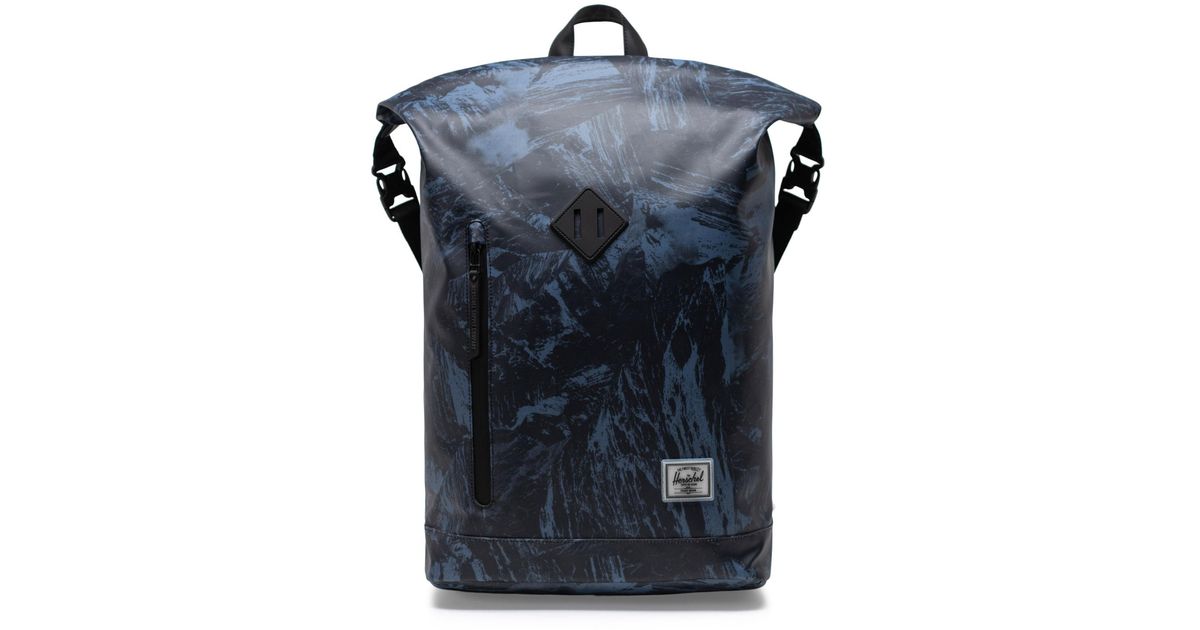 Herschel Supply Co. Roll Top Backpack in Blue | Lyst