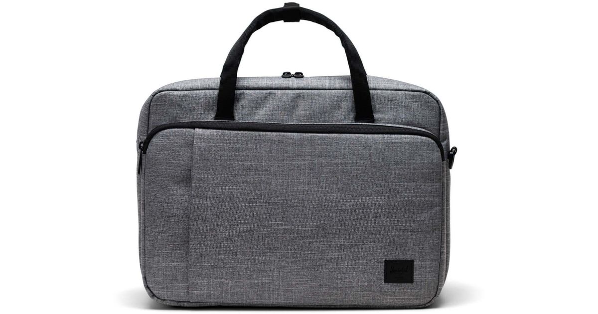 Herschel Supply Co. Gibson Messenger in Black Lyst