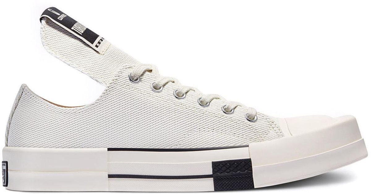 rick owens drkshdw x converse