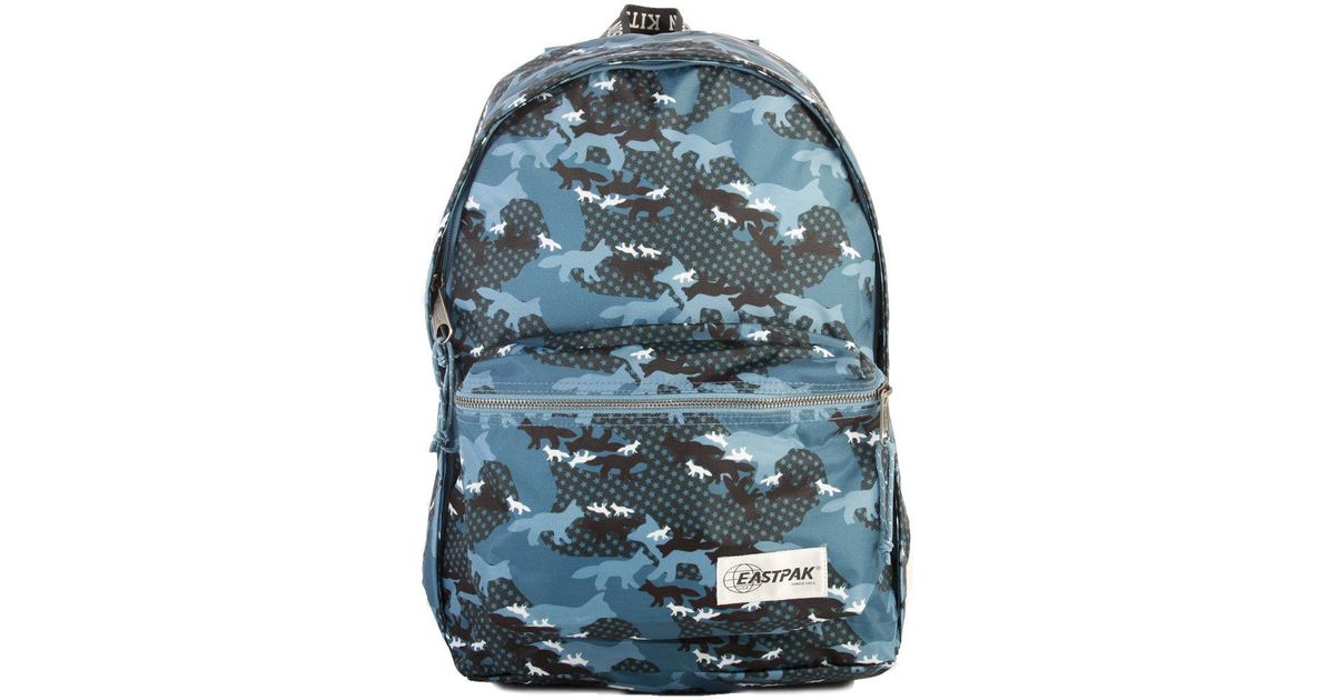 maison kitsune eastpak backpack