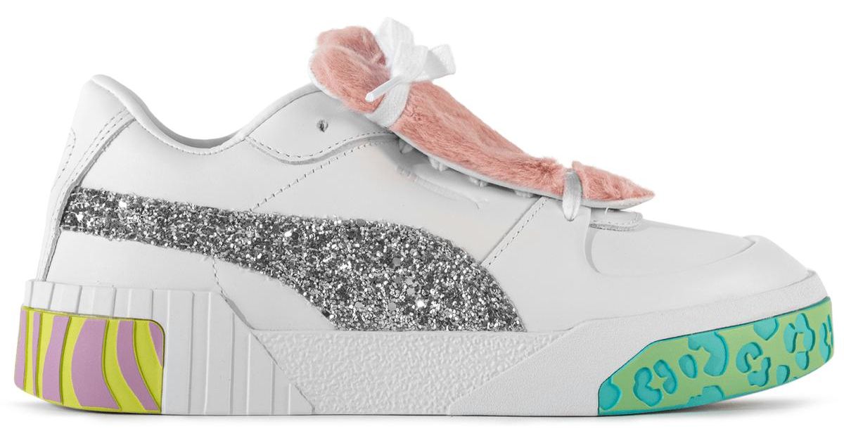 x sophia webster cali fur sneakers