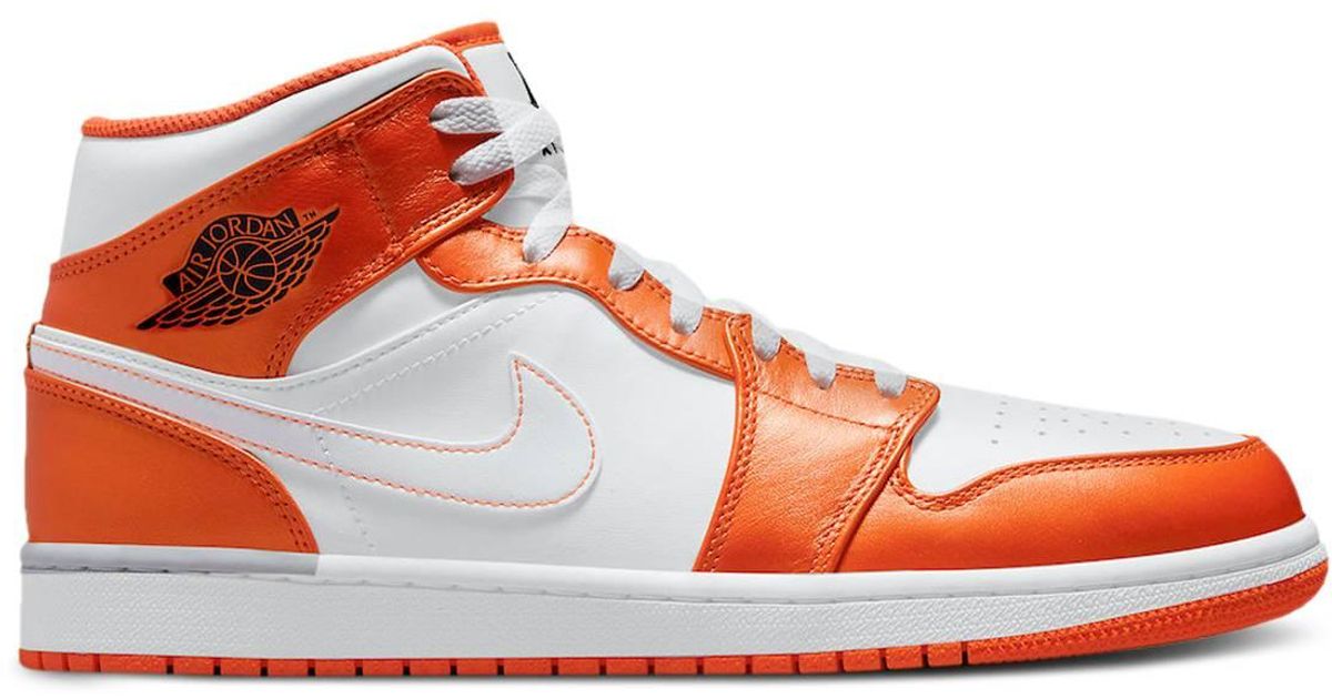 nike retro 1 orange